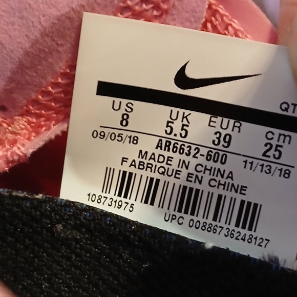 Nike Air Vapormax Running Shoes Womens Size 8 - Picture 4 of 12